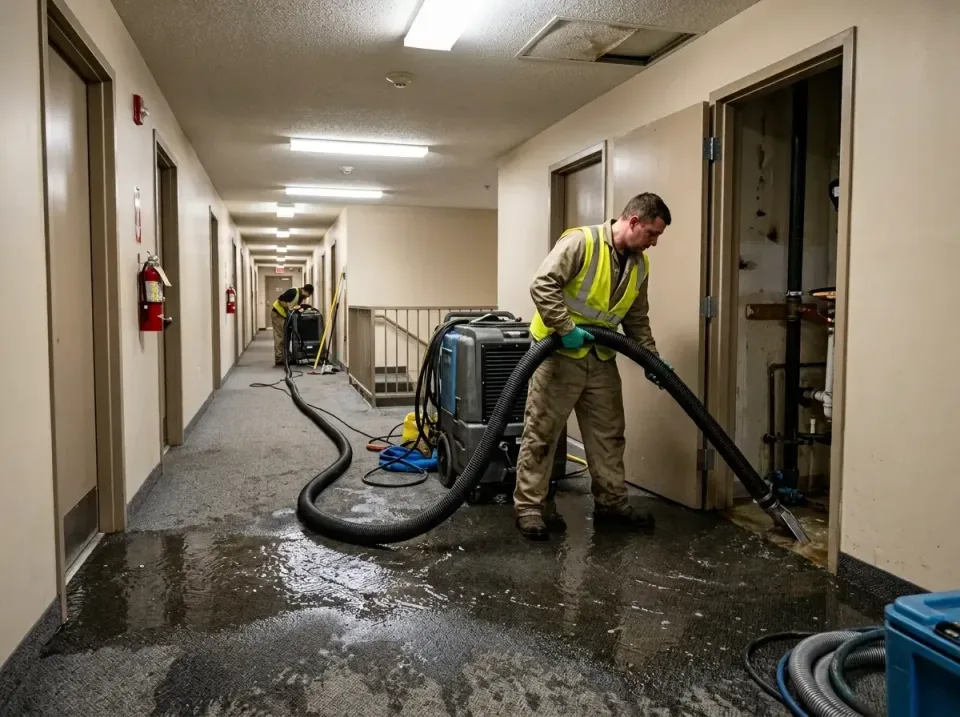 multi-unit-apartment-hallway-f-005 — frequently asked questions, Emergency Burst Pipe Water Extraction & Removal in Weedpatc…